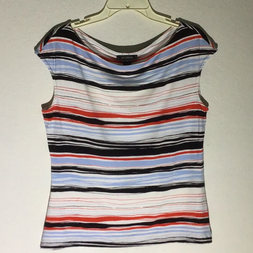 St. John Nautical Tank Top Sz M